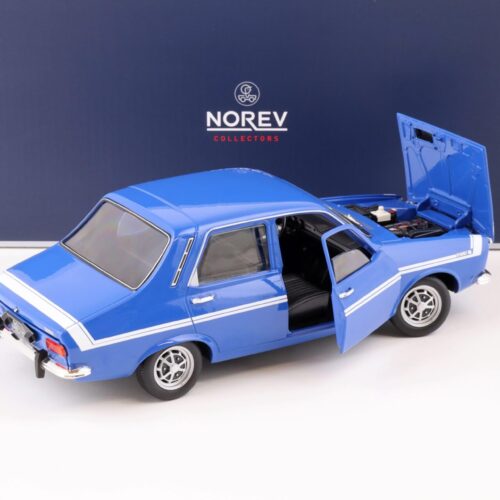 1:18 Norev Renault 12 Gordini 1971 Bleu-de-France