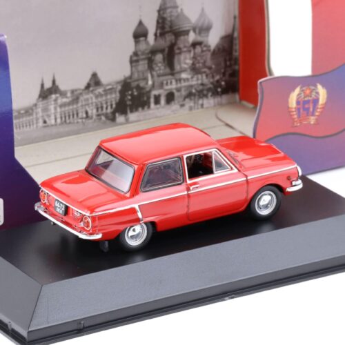 1:43 IST Models 1973 ZAZ 968A red