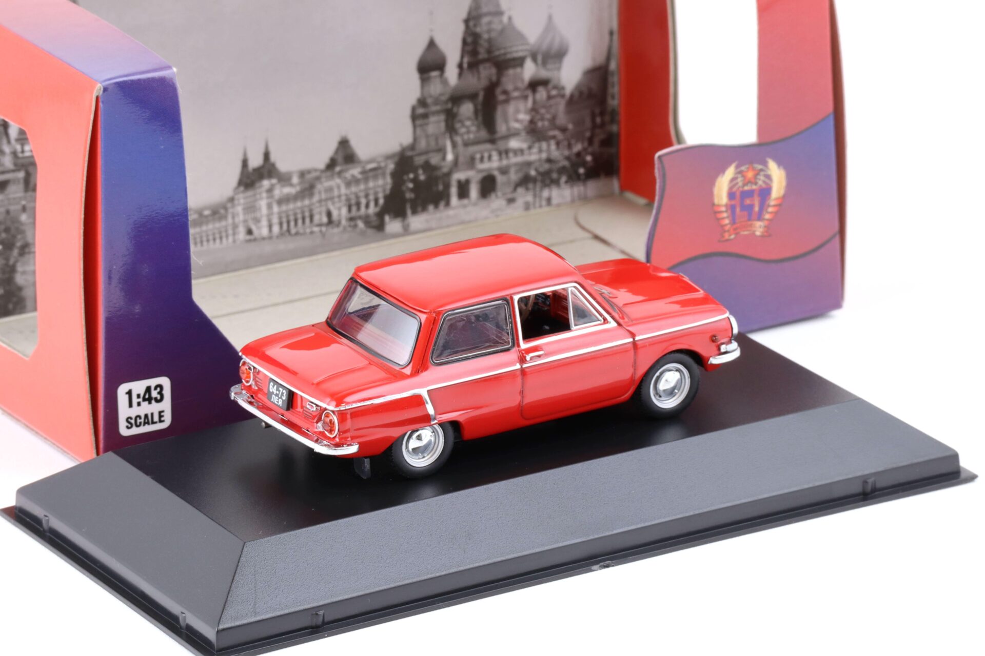 1:43 IST Models 1973 ZAZ 968A red