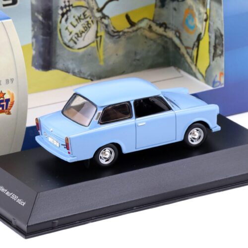 1:43 Cars&Co IST 1965 Trabant 601 Sedan blue