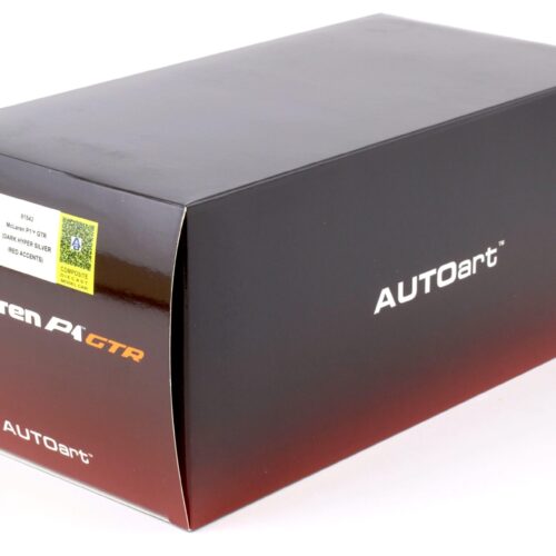 1:18 AUTOart McLAREN P1 GTR dark hyper silver/ red accents 81543