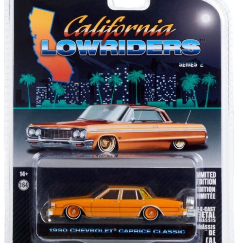 1:64 Greenlight California Lowriders Series 2 Chevrolet Caprice Classic 1990 orange