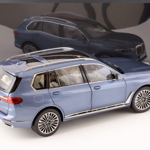 1:18 Kyosho BMW X7 (G07) Phytonic blue metallic 2020 DEALER VERSION