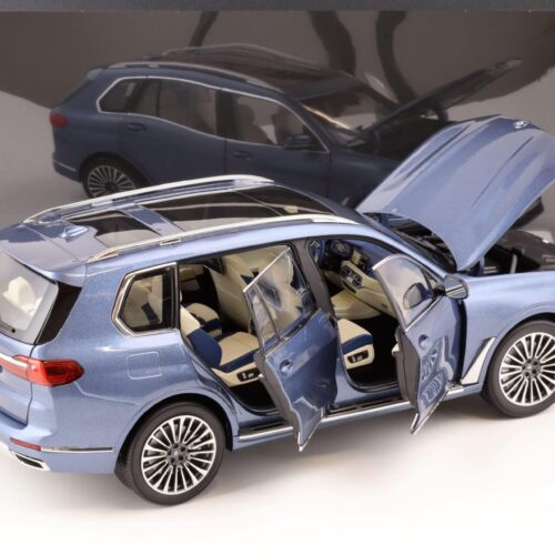 1:18 Kyosho BMW X7 (G07) Phytonic blue metallic 2020 DEALER VERSION