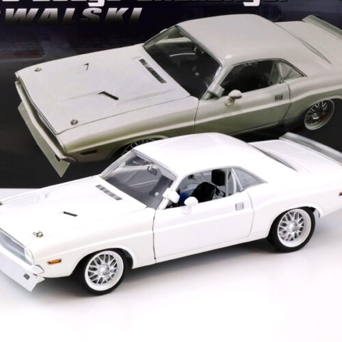 1:18 ACME 1970 Dodge Challenger Street Fighter KOWALSKI white A1806022