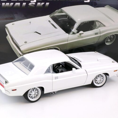 1:18 ACME 1970 Dodge Challenger Street Fighter KOWALSKI white A1806022