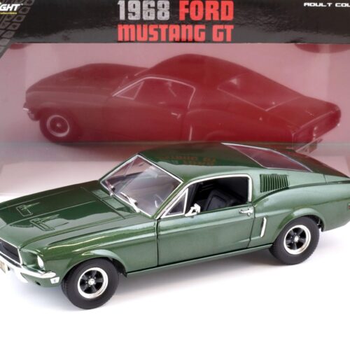 1:18 Greenlight 1968 Ford Mustang GT Fastback highland green metallic
