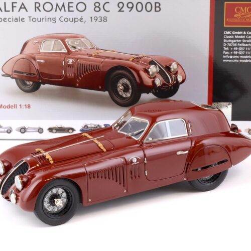 1:18 CMC Alfa Romeo 8C 2900B Speciale Touring 1938 dark red M-107