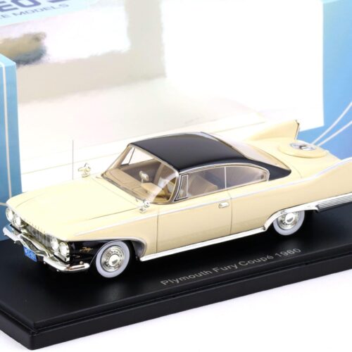 1:43 NEO 1960 Plymouth Fury Coupe light beige / black