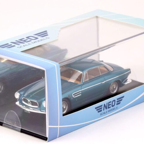 1:43 NEO 1956 Maserati A6G 2000 Allemand Coupe metallic turquoise