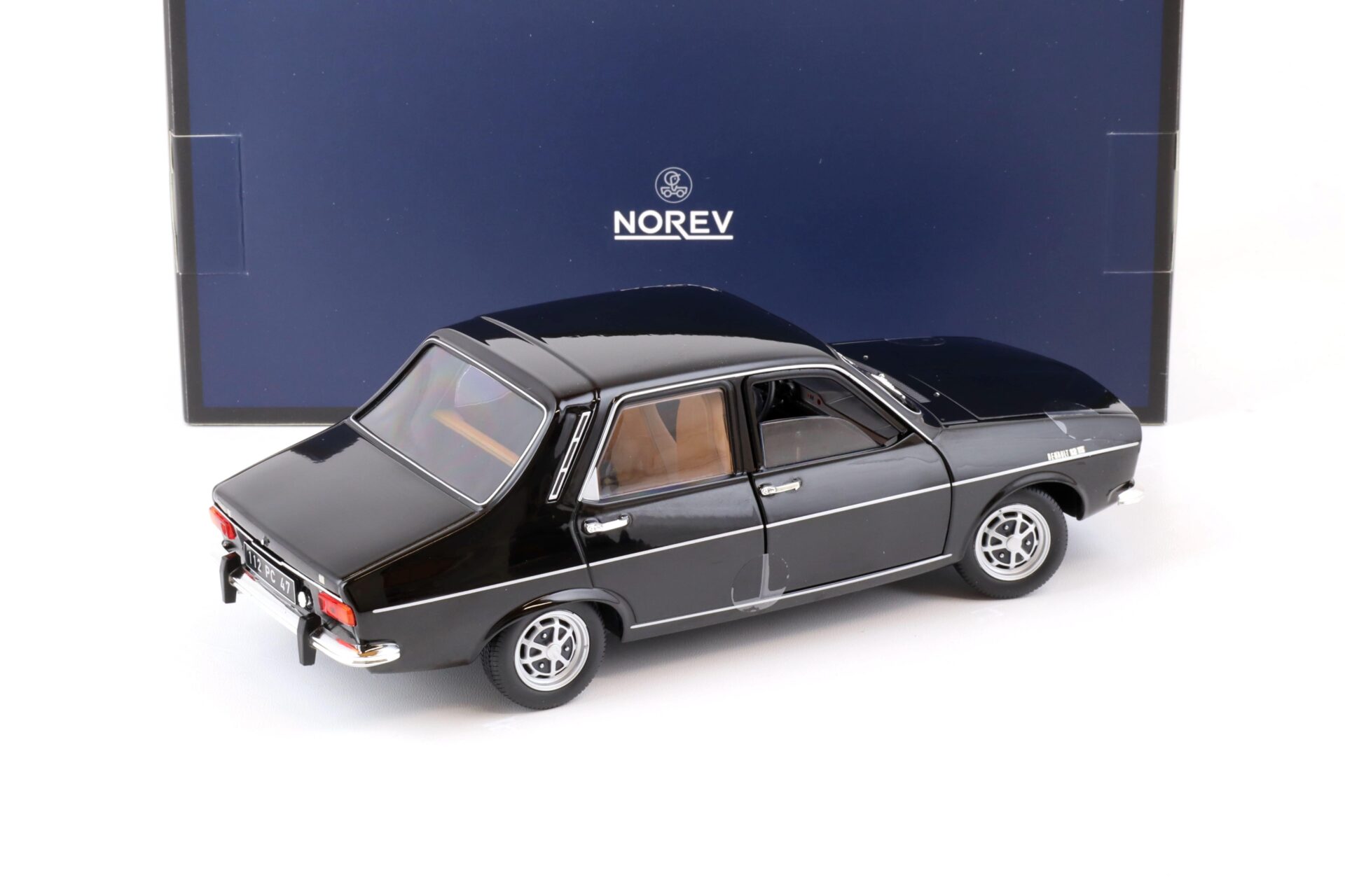 1:18 Norev Renault 12 TS 1973 black - Limited 400 pcs.