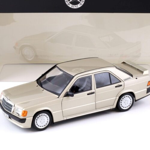 1:18 Norev Mercedes 190E 2.3-16 W201 Limousine smoke silver DEALER VERSION