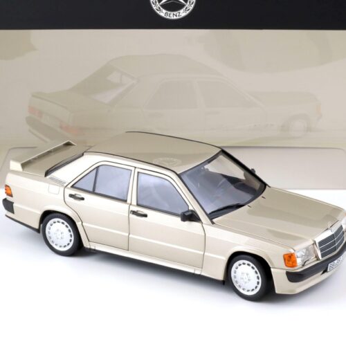 1:18 Norev Mercedes 190E 2.3-16 W201 Limousine smoke silver DEALER VERSION