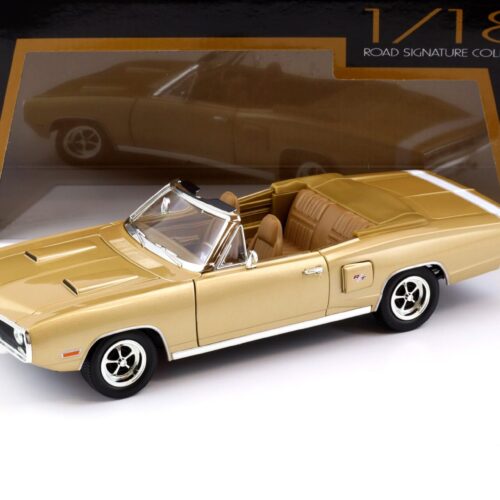 1:18 Road Signature 1970 Dodge Coronet R/T Convertible golden brown