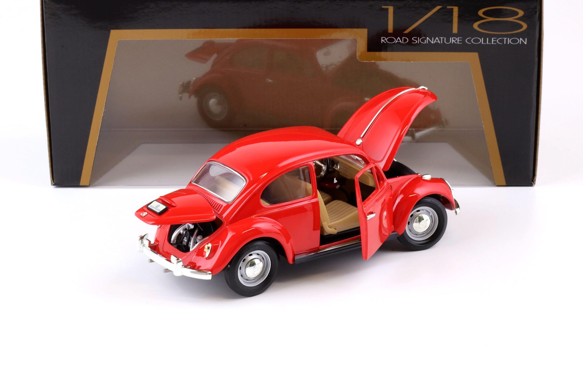 1:18 Road Signature 1967 Volkswagen VW Beetle Käfer red