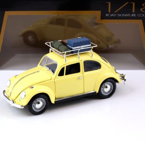 1:18 Road Signature 1967 Volkswagen VW Beetle Käfer Camping Version yellow