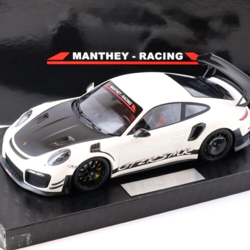1:18 Minichamps Porsche 911 (991.2) GT2 RS MR white Manthey-Racing Special Box