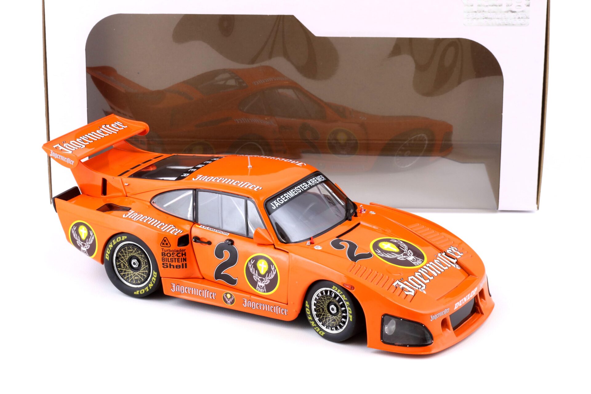 1:18 Solido Porsche 935 K3 DRM 1980 #2 orange Jägermeister