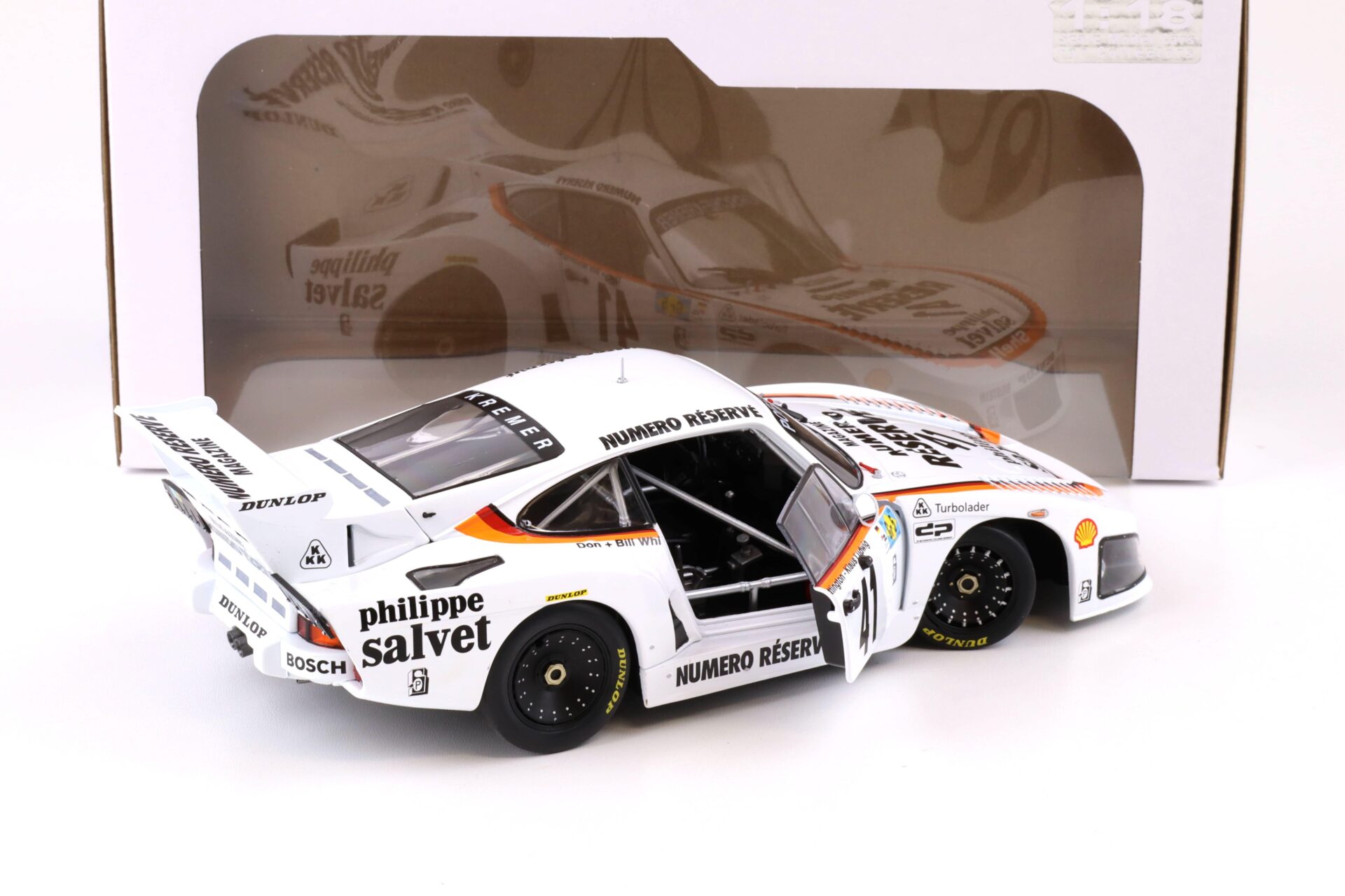 1:18 Solido Porsche 935 K3 Winner Le Mans 1979 #41 white