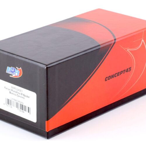 1:43 BBR Ferrari Portofino M Spider Bianco Cervino/ red interior - Limited 24 pcs.