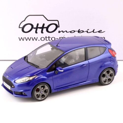 1:18 OTTO mobile OT403 Ford Fiesta ST MK7 blue metallic 2016