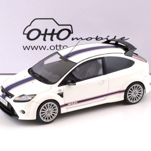 1:18 OTTO mobile OT1009 Ford Focus RS MK2 Le Mans white 2010