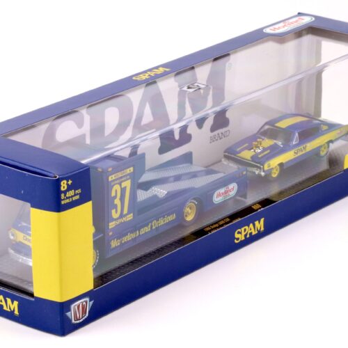 1:64 M2 Machines 1966 Dodge L600 COE & 1966 Dodge Charger HEMI SPAM