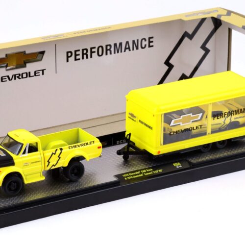 1:64 M2 Machines 1970 Chevrolet C60 Truck & 1970 Chevrolet Camaro Z/28 RS PERFORMANCE
