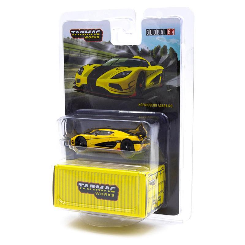 1:64 Tarmac Works Koenigsegg Agera RS yellow/ black