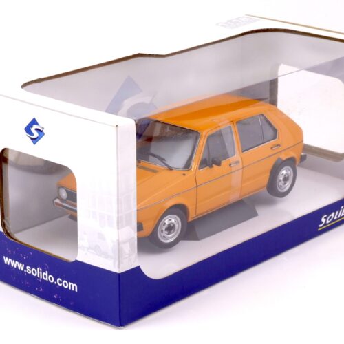 1:18 Solido VW Golf 1 L mandarin orange 1983