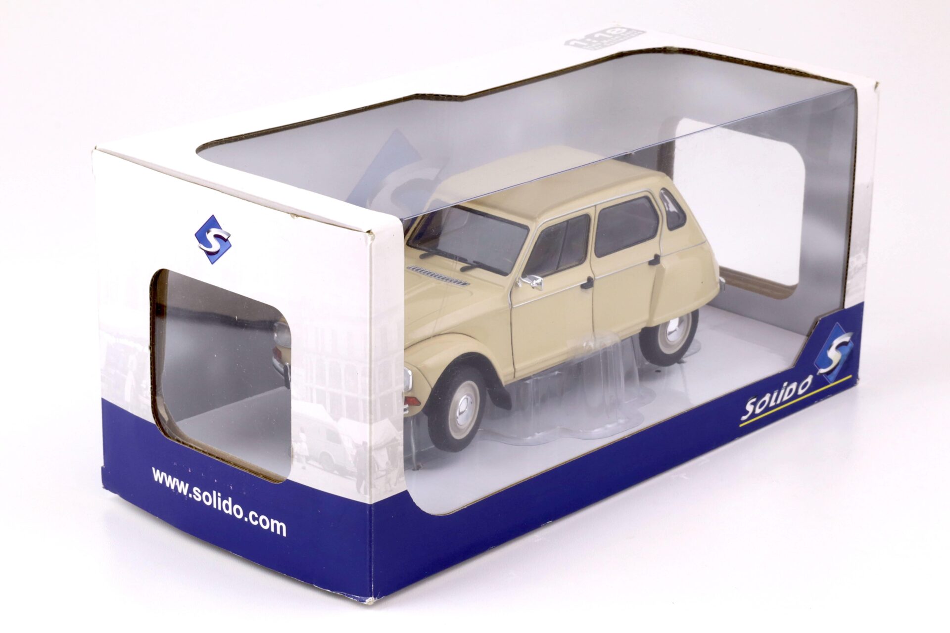 1:18 Solido Citroen Dyane 6 beige 1967