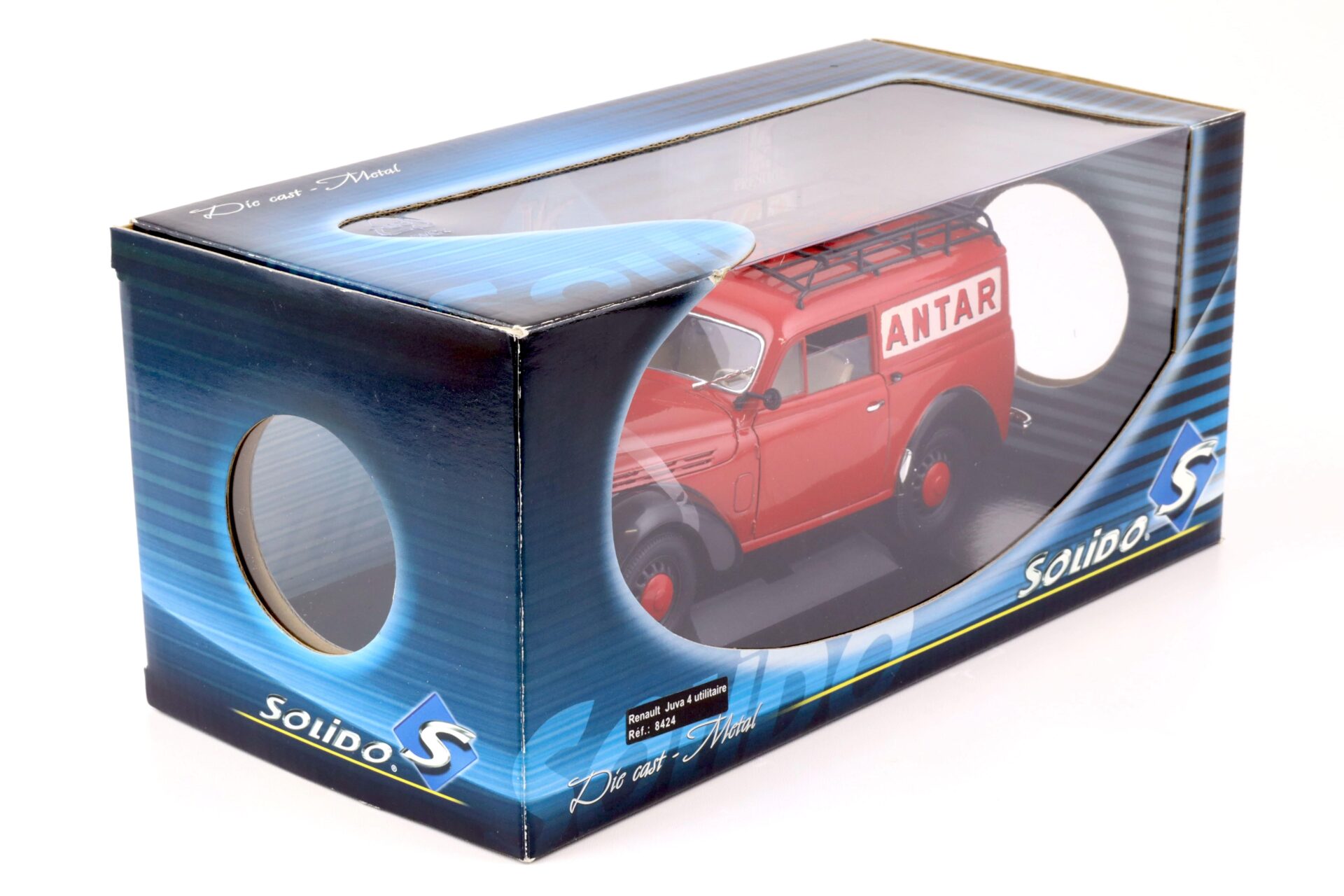 1:18 Solido Renault Juva 4 Utilitaire ANTAR red