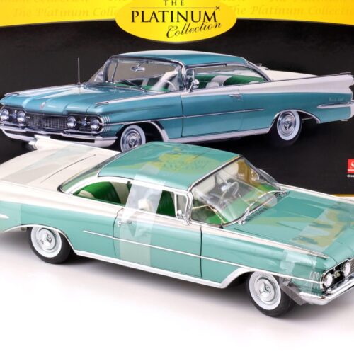 1:18 Sun Star 1959 Oldsmobile 98 Hard Top emerald mist poly / white