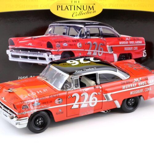 1:18 Sun Star 1956 Mercury MontClair Hard Top Racing Car russ truelove / red