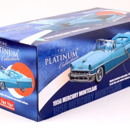1:18 Sun Star 1956 Mercury MontClair Convertible niagara blue / lauderdale blue