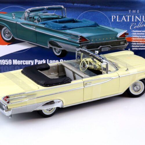1:18 Sun Star 1959 Mercury Park Lane Open Convertible madeira yellow