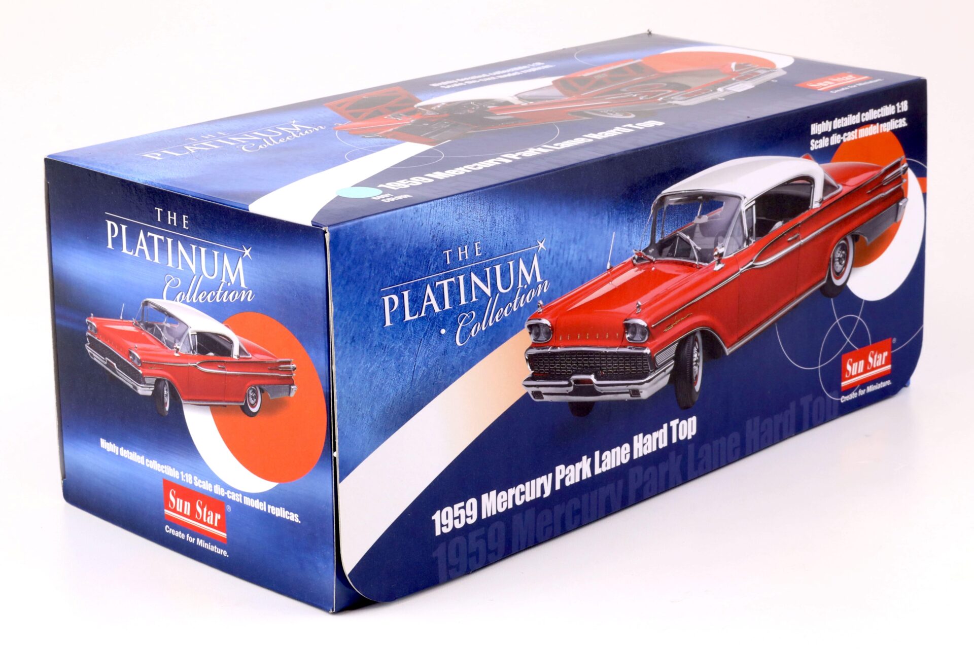 1:18 Sun Star 1959 Mercury Park Lane Hard Top twilight turquoise