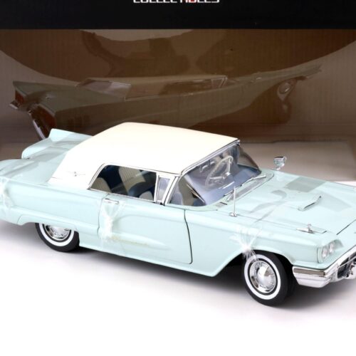 1:18 Sun Star 1960 Ford Thunderbird Hard Top white / skymist blue