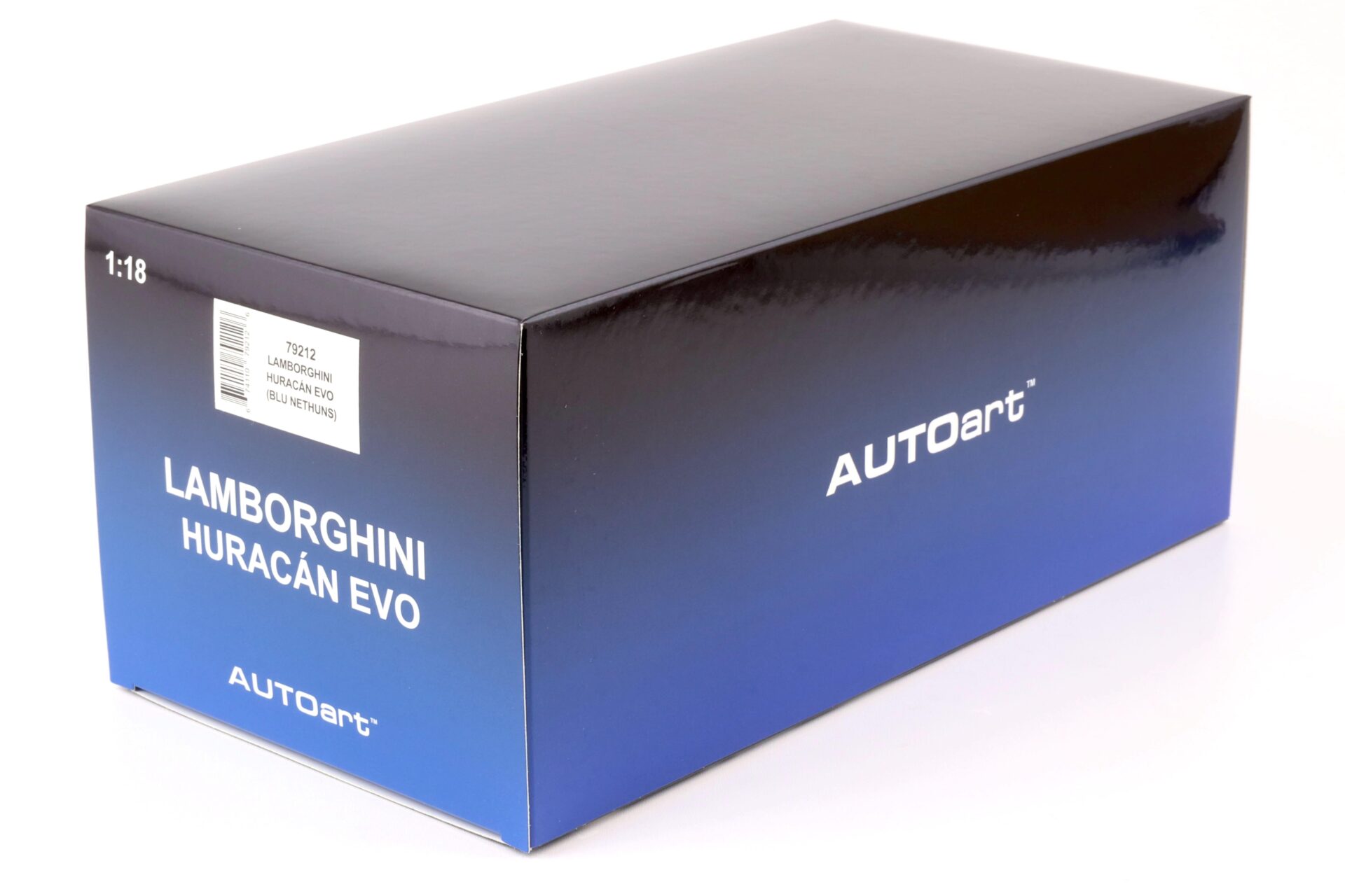 1:18 AUTOart Lamborghini Huracan EVO 2019 blu nethuns blue metallic 79212