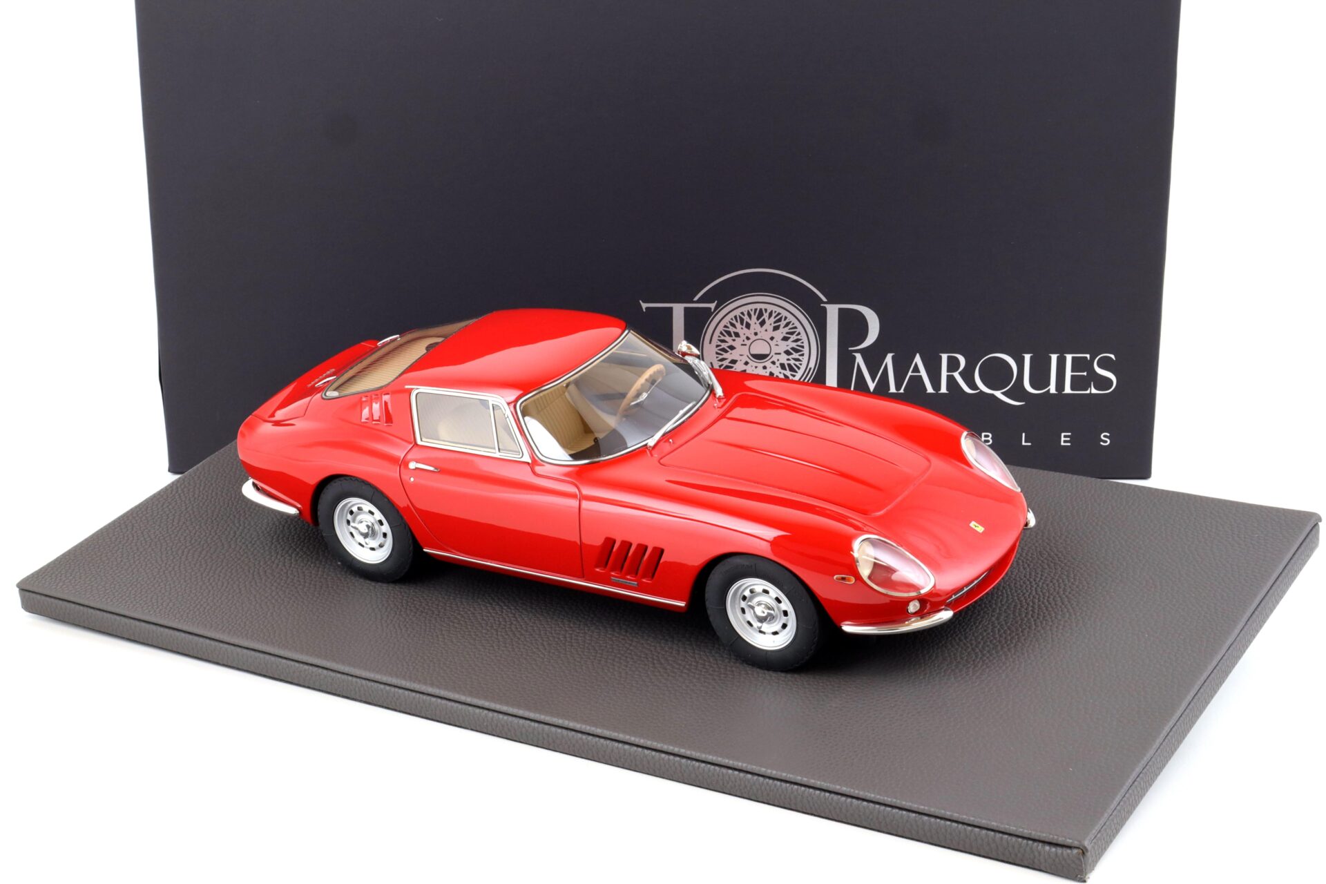 1:12 TOP Marques Ferrari 275 GTB/4 with Alloy wheels red TM12-04K