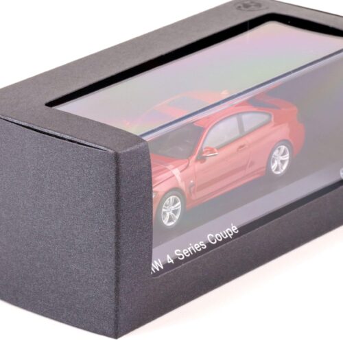 1:43 iScale BMW 4er 435i Coupe Melbourne red DEALER VERSION