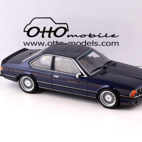 1:18 OTTO mobile OT163 BMW 6-Series Alpina B7 Bi-Turbo Coupe 1985 dark blue