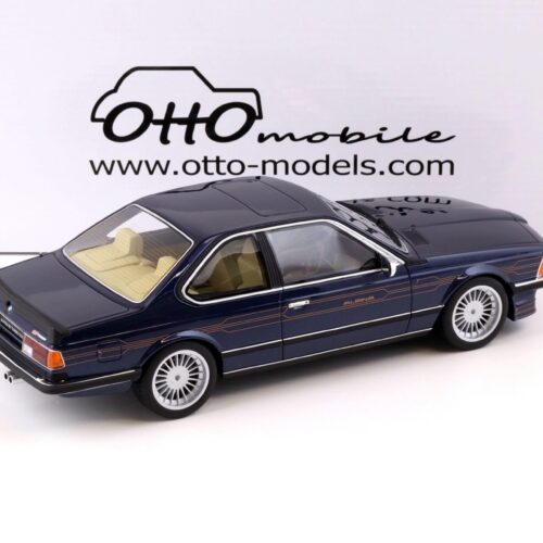 1:18 OTTO mobile OT163 BMW 6-Series Alpina B7 Bi-Turbo Coupe 1985 dark blue