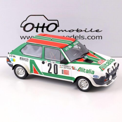 1:18 OTTO mobile OT294 Fiat Ritmo Abarth Gr.2 Rallye Monte Carlo #20 white / green