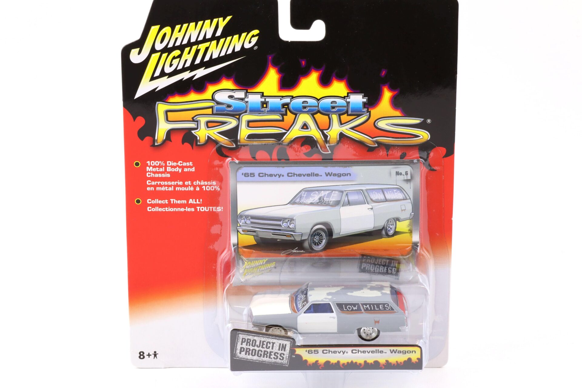 1:64 Johnny Lightning Street Freaks 50301B Project in Progress 1965 Chevrolet Chevelle Wagon