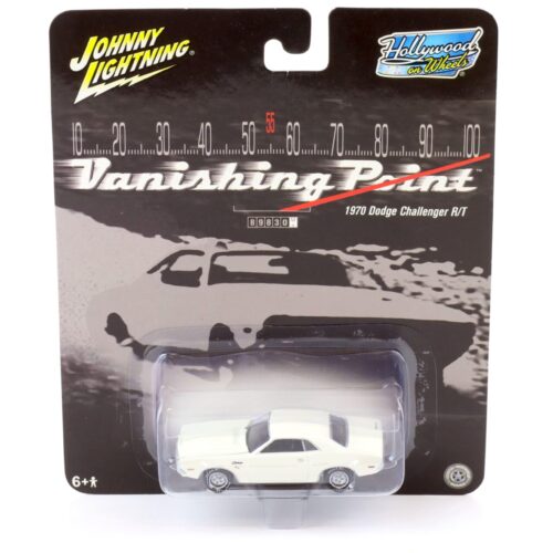 1:64 Johnny Lightning 1970 Dodge Challenger R/T white VANISHING POINT