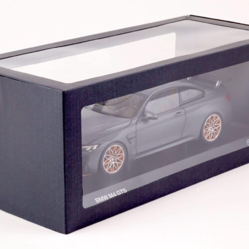 1:18 Minichamps BMW M4 GTS Coupe 2016 matt grey DEALER VERSION