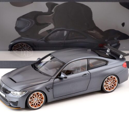 1:18 Minichamps BMW M4 GTS Coupe 2016 matt grey DEALER VERSION