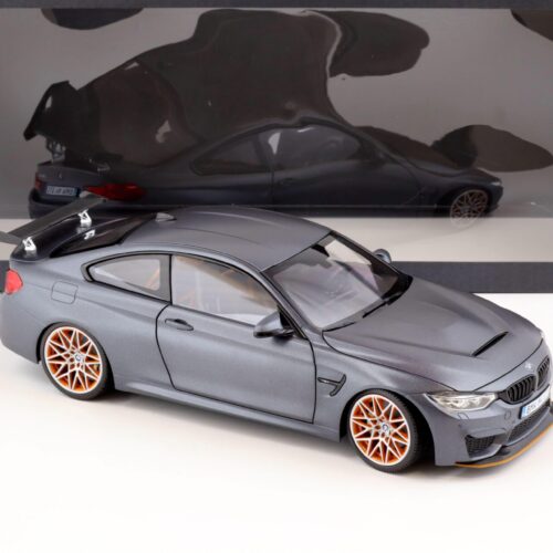 1:18 Minichamps BMW M4 GTS Coupe 2016 matt grey DEALER VERSION