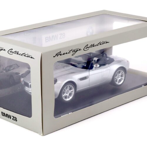 1:18 Kyosho BMW Z8 Roadster silver metallic Heritage Collection